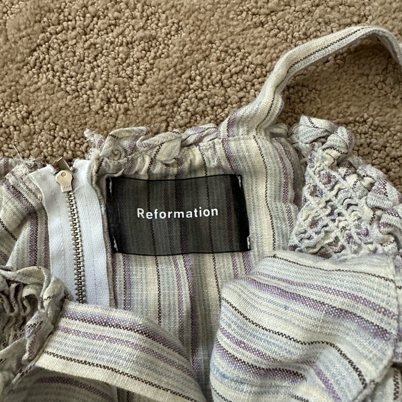 Reformation Stripped dress - Picture 3 of 6